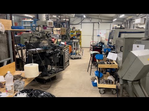 One week in the machine shop 