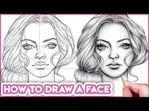 How to Draw Faces for Beginners  [ Basic Proportions ]