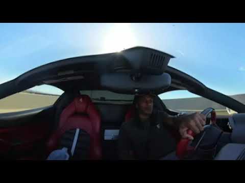 I took a ride in the Ferrari 488 with my new single "It's Ok" playing (VR only)