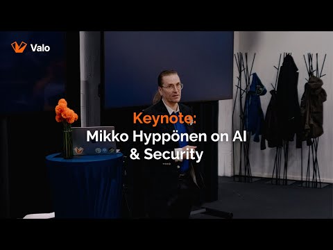 Keynote: Mikko Hyppönen on AI & Security