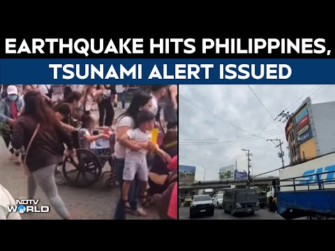 Philippines Earthquake | Massive 7.6 Magnitude Earthquake Hits Philippines, Tsunami Alert Issued