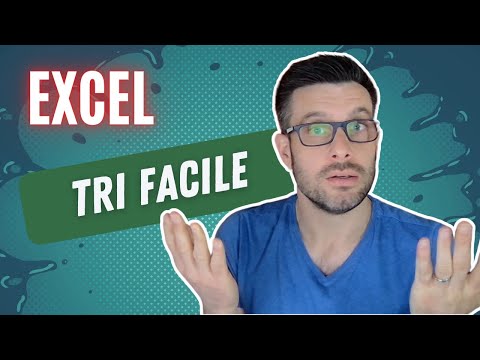 Apprenez à classer vos données automatiquement dans Excel et gagnez du temps précieux !