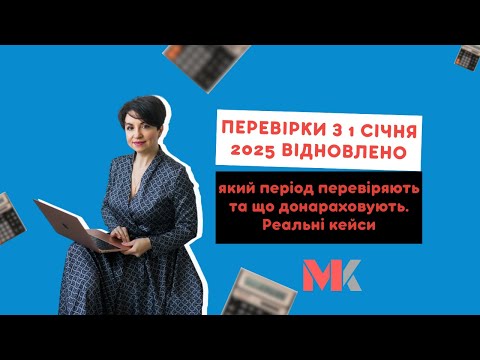 Перевірки з 1 січня 2025 відновлено: який період перевіряють та що донараховують. Реальні кейси