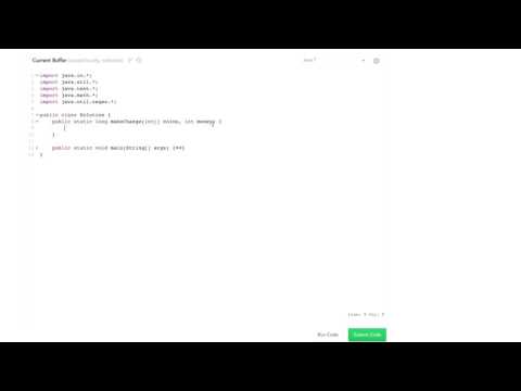 Algorithms: Solve 'Coin Change' Using Memoization and DP