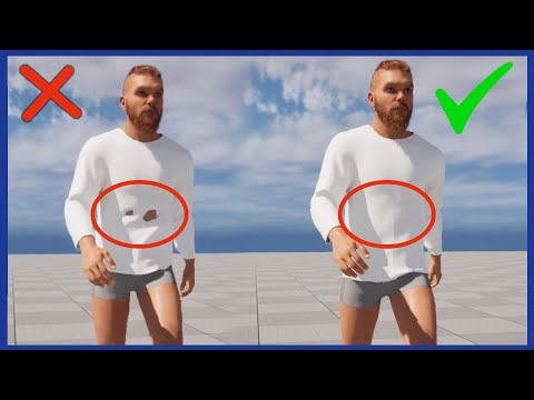 Best way to use Chaos Cloth: Kinematic Collider in Unreal Engine 5.4