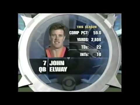 1998 AFC Divisional Miami Dolphins at Denver Broncos