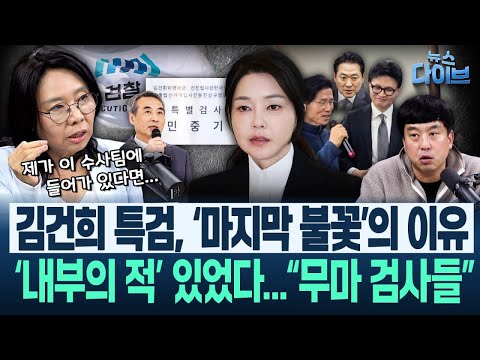 ‘2월 장동혁 숙청설’과 김문수·한동훈/기존 파견 검사 배제한 김건희 특검/“이오회, 누구든 불러 장동혁을...”(고현준,노영희,장윤미,김완)|뉴스 다이브 1219 클립4