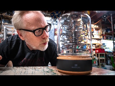 Adam Savage Unboxes a Mechanical Marble Run!