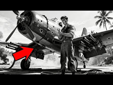 一名海軍陸戰隊員的 「瘋狂」 飛機槍改裝，如何實現每分鐘擊落20架日軍戰機？挽救800名隊友的生命？過程驚人...