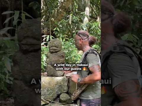 A wild day in Hakaui🌴🐗✨ #nukuhiva #frenchpolynesia