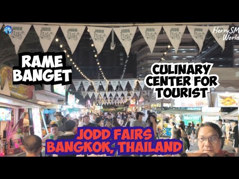 Jodd Fairs Tour Super Lengkap & Kulineran di Bangkok Thailand - Tourists pada Happy