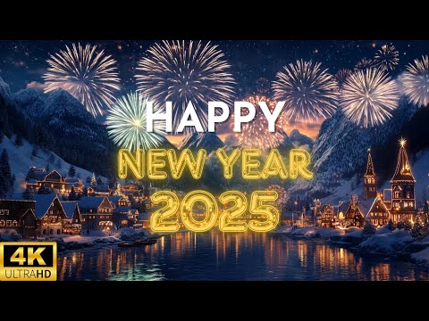 New Year Ambience Screensaver/Live Wallpaper I 1 Hour I New Year Background