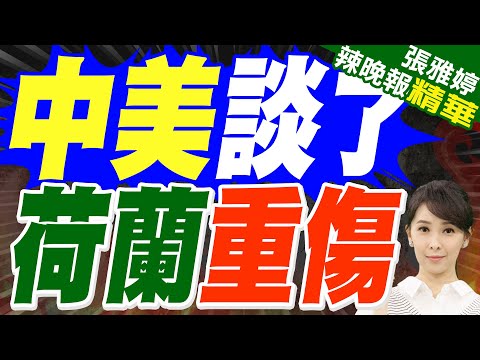 習川會後 荷蘭面臨放棄安世半導體控制權壓力 | 中美談了 荷蘭重傷 | 苑舉正.栗正傑.謝寒冰.黃敬平深度剖析?【張雅婷辣晚報】精華版@中天新聞CtiNews