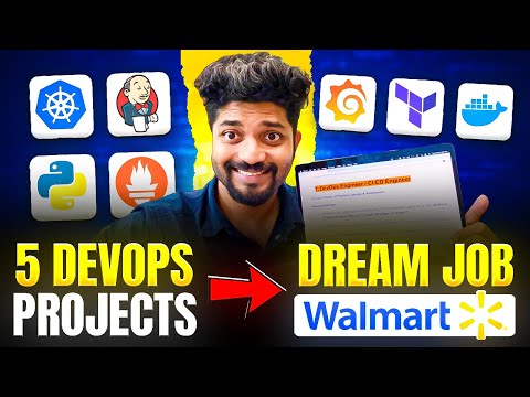 5 Real time DevOps projects that you should have in your resume || Get the projects with resources⬇️