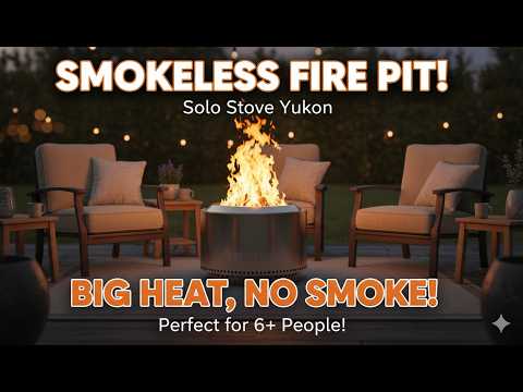 Solo Stove Yukon 27” Review | Massive Smokeless Fire Pit for Backyard Gatherings