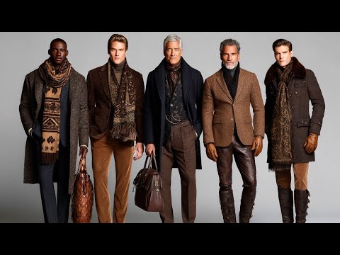 Ralph Lauren Winter 2025 Style | Rich Brown & Mocha Menswear for the Refined Gentleman