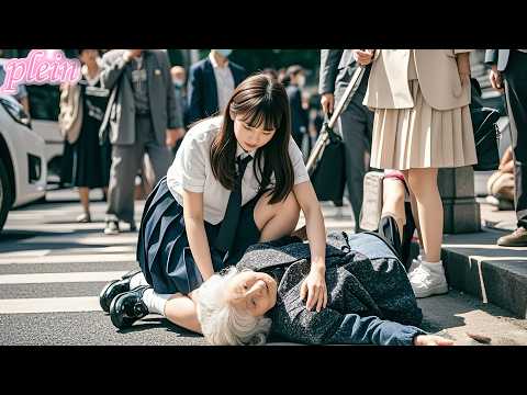 Une villageoise sauve un vieil homme, sans savoir qu'il est la grand-mère du PDG, et sa vie change.