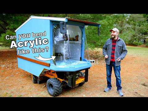 DIY Tiny Camper from a Lawnmower (to Test my Fancy Science Inventions)
