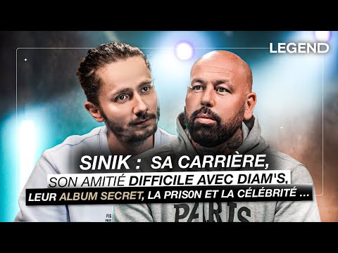 SINIK: SA CARRIÈRE, SON AMITIÉ DIFFICILE AVEC DIAM'S, LEUR ALBUM SECRET, LA PRISON ET LA CÉLÉBRITÉ…