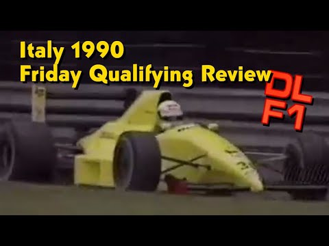 F1 Italy 1990 - Friday Qualifying 🇮🇹 (Short Review)
