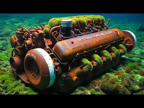 SHIP ENGINE RESTORATION: TURNING RUST INTO A SEA MONSTER