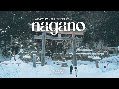 A magical 4-day winter escape in Nagano | “Your Name” spot, snow monkey park, togakushi shrine