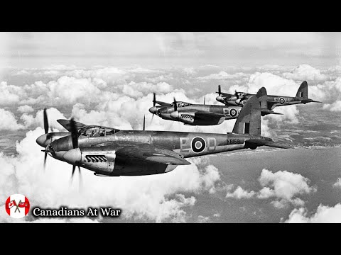 German Pilots Laughed At Canada’s “Wooden” Mosquito, Until Its Four 20mm Opened Up On Them
