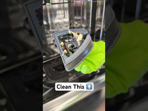 Did You Know Dishwashers have this? #cleaning #howto