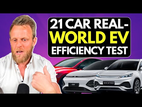 21 Car EV Efficiency Test in China - Tesla 1st, BYD Gets Shocking Result