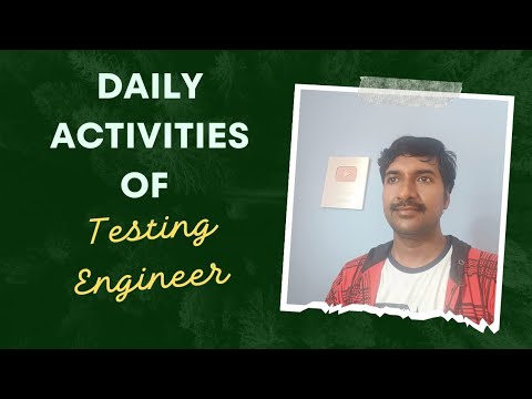 Testing Engineer Daily Activities | @byluckysir