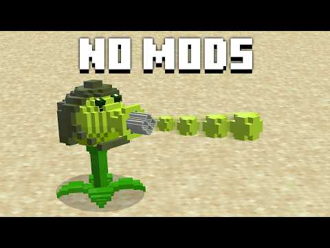 I Made Plants vs Zombies in Minecraft AGAIN!
