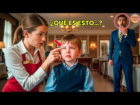 Millonario Humilla A La Mesera Pobre Por Tocar A Su Hijo Ciego…3 S Después Se Arrepiente Al Instante