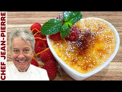 The Most Romantic Crème Brûlée | Chef Jean-Pierre