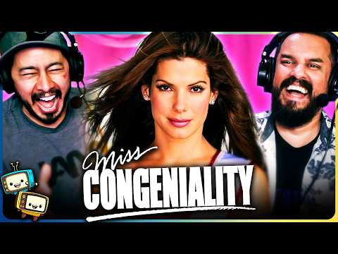 MISS CONGENIALITY Movie Reaction! | First Time Watch! | Sandra Bullock | Benjamin Bratt | w/ Jaby