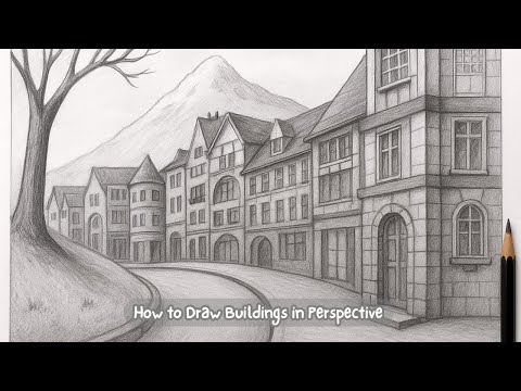 How to Draw Buildings in Perspective: A Street in Edinburgh