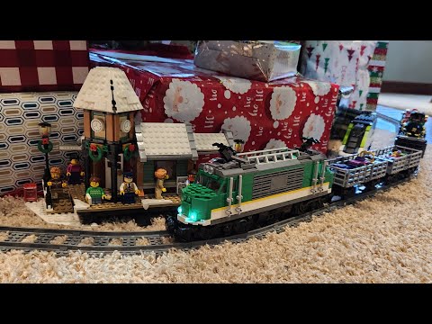 Lego Train Christmas Tree Railroad 2025 - Part 1