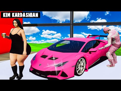 Stealing Every Car From Kim Kardashian in GTA 5 RP