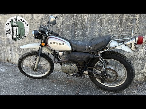 Honda XL250 K0 1974 Scrambler Project