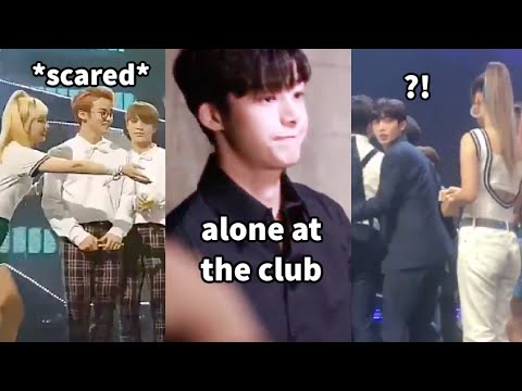 Kpop idols being socially awkward