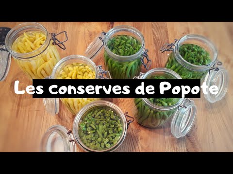 CONSERVES DE HARICOTS VERTS AU NATUREL #endirectdupotager