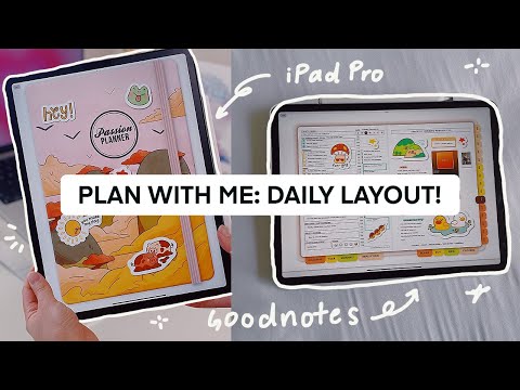 Plan My Day On My iPad | Digital Planning in Goodnotes