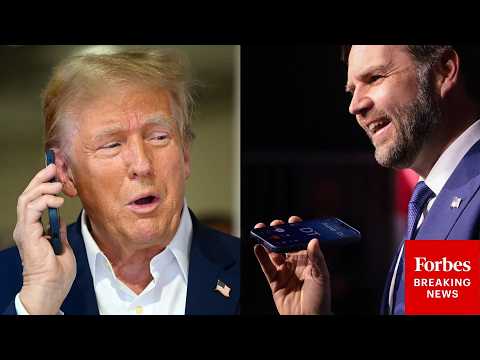 BREAKING: JD Vance Holds Live Call With Trump On Phone During Speech In Hungary
