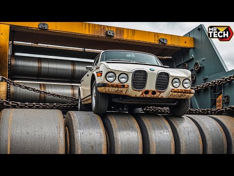 Most Dangerous Crushing & Shredding Machines That Obliterate Anything – Fast Car Destruction Part 5