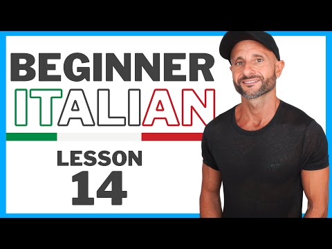 Italian Sentence structure - Beginner Italian Course: Lesson 14