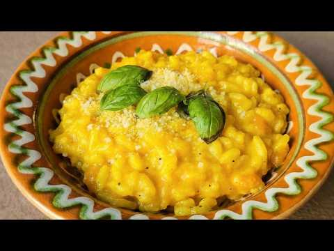 How to Cook Creamy Pumpkin Risotto This Autumn and Halloween 🍂🎃