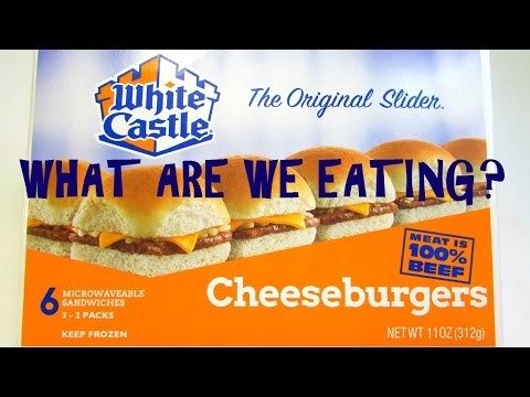 White Castle Cheeseburger Sliders Vs. Generic Sliders - WHAT ARE WE EATING?? - The Wolfe Pit