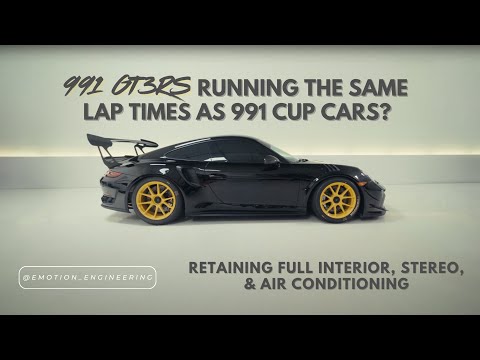 991 GT3RS That Turns the Same Lap Times as 991 GT3 Cup?!
