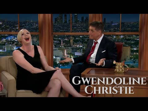 Gwendoline Christie’s Mesmerizing Interview with Craig Ferguson on The Late Late Show (4K Video)!