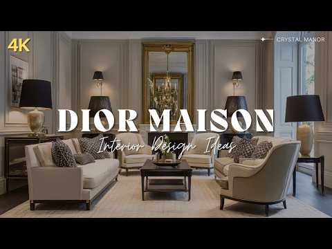 Dior Maison Inspired Interiors: Crafting Luxurious Couture Living Spaces