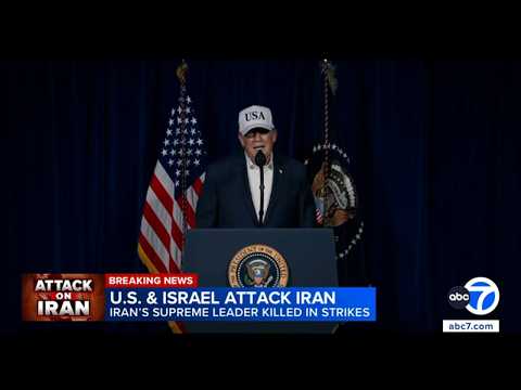 Trump says bombings will continue throughout the week after Iran leader killed